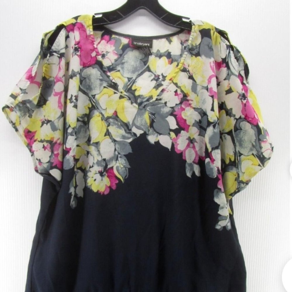 Lane Bryant Cold Shoulder Blouse